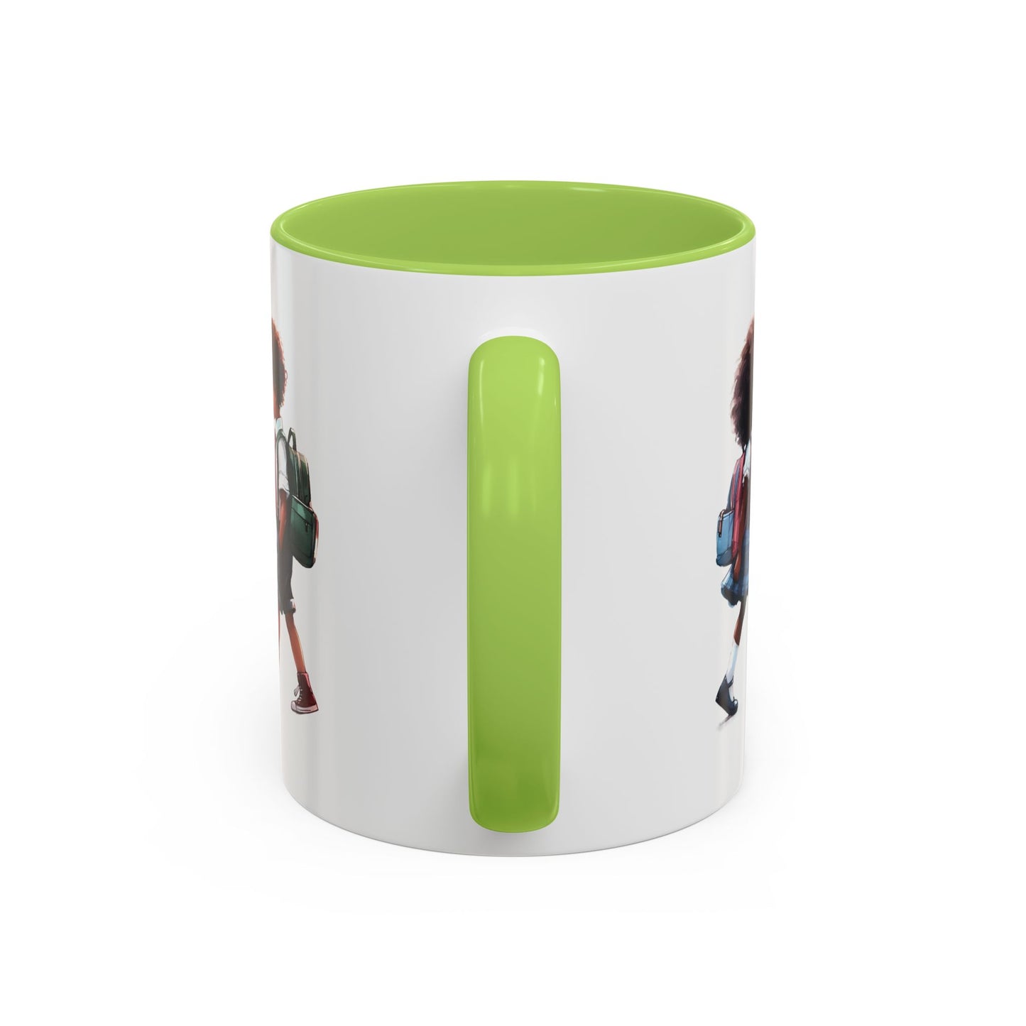 Heartwarming Kids Friendship Coffee Mug, Cute Kid Artwork Mug, Back to School Gift, Family Gift, Coffee Lover Gift