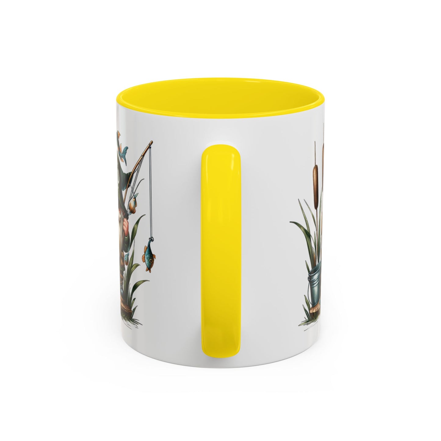 Fishing Gnome Coffee Mug, Best Dad Ever, Father's Day Gift, Dad's Mug, Gnome Decor, Outdoor Lover's Cup