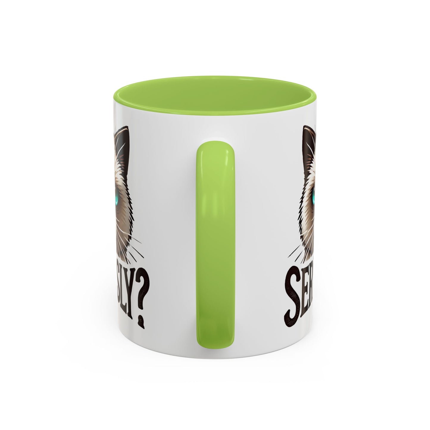 Funny Cat Accent Coffee Mug | Gift for Cat Lovers | Unique Ceramic Mug | Quirky Kitchen Decor | Humor Mug | Cat Person Gift