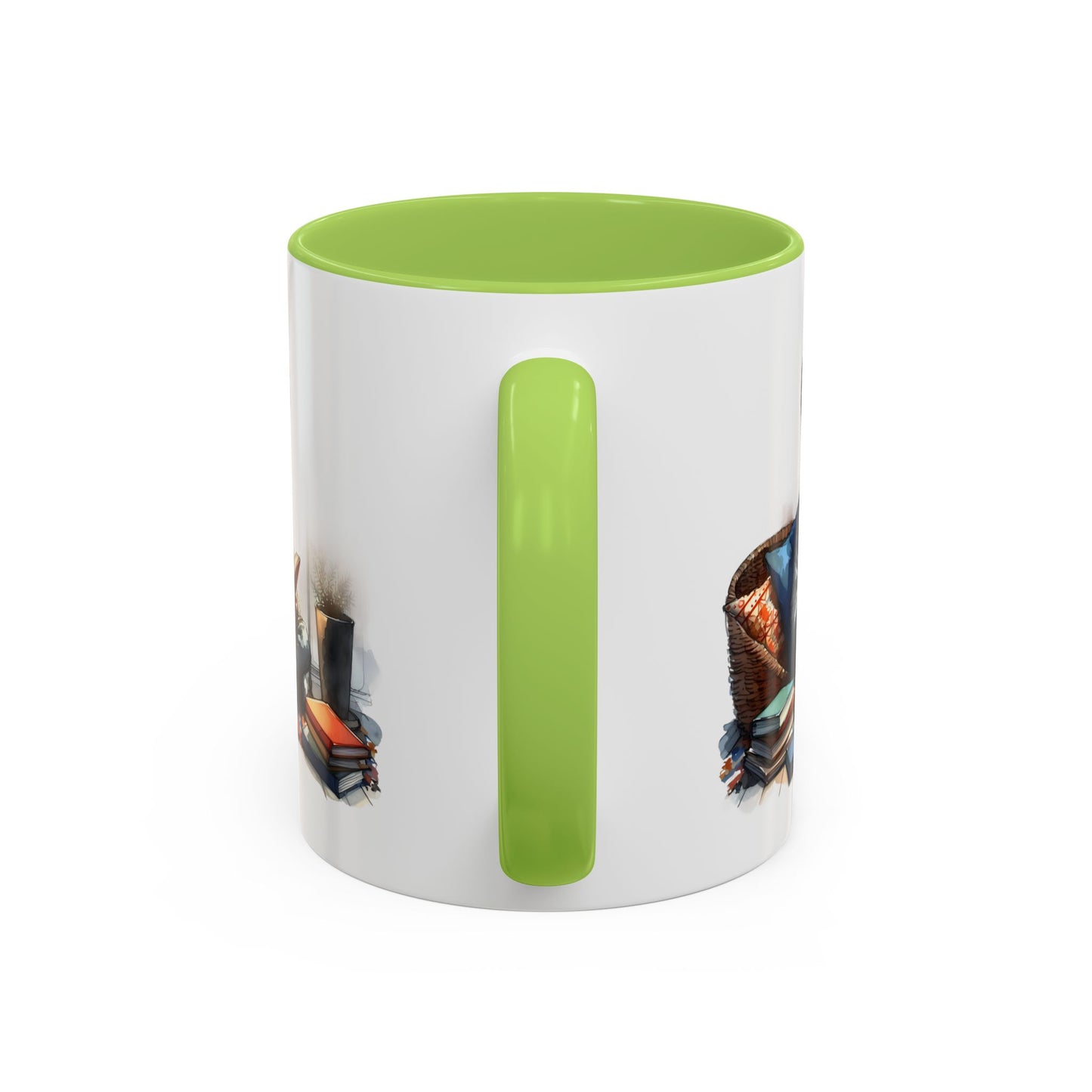 Cozy Reading Mug: Perfect Gift for Book Lovers, Cute Coffee Cup, Unique Home Decor, Ideal for Cozy Mornings, Fun Birthday Present