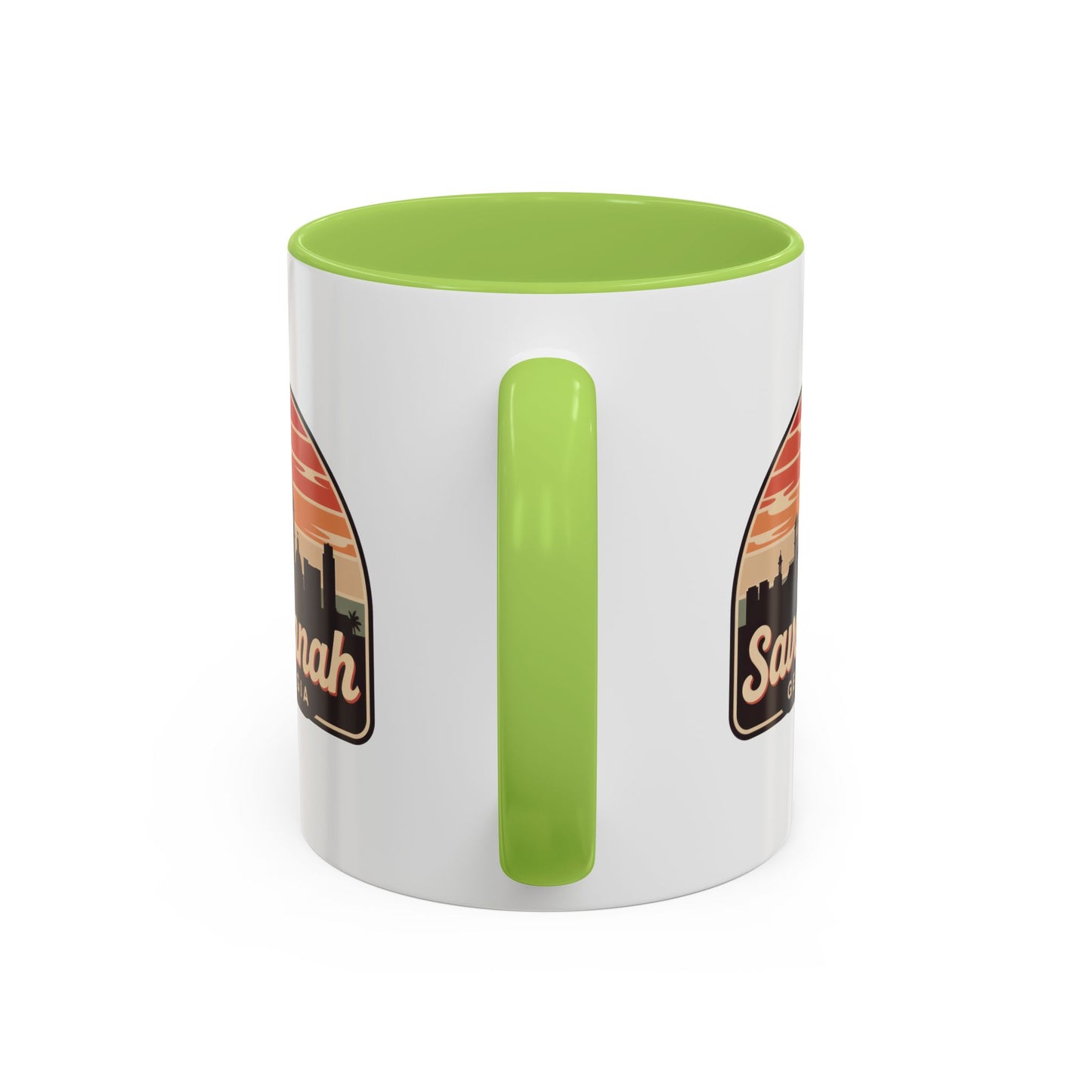 Savannah Skyline Accent Coffee Mug - Perfect for Gifts, Souvenirs, Festivals, Home Decor, Coffee Lovers