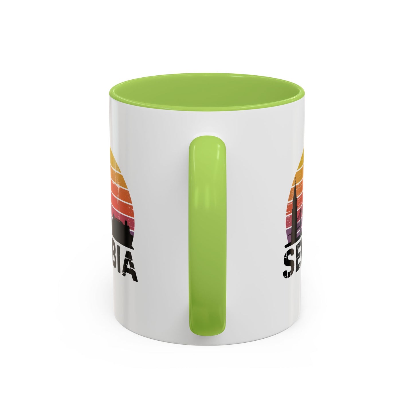 Serbia Sunset Accent Coffee Mug - Perfect for Travel Lovers, Gift for Friends or Family, Great for Home/Office Decor, Unique Souvenir