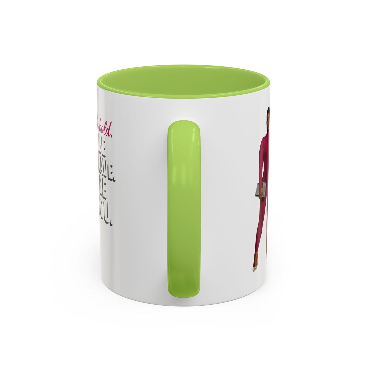 Bold Inspiration Coffee Mug - Empowerment Gift, Motivational Mug, Self-Love Decor, Office Essentials, Unique Gift Idea