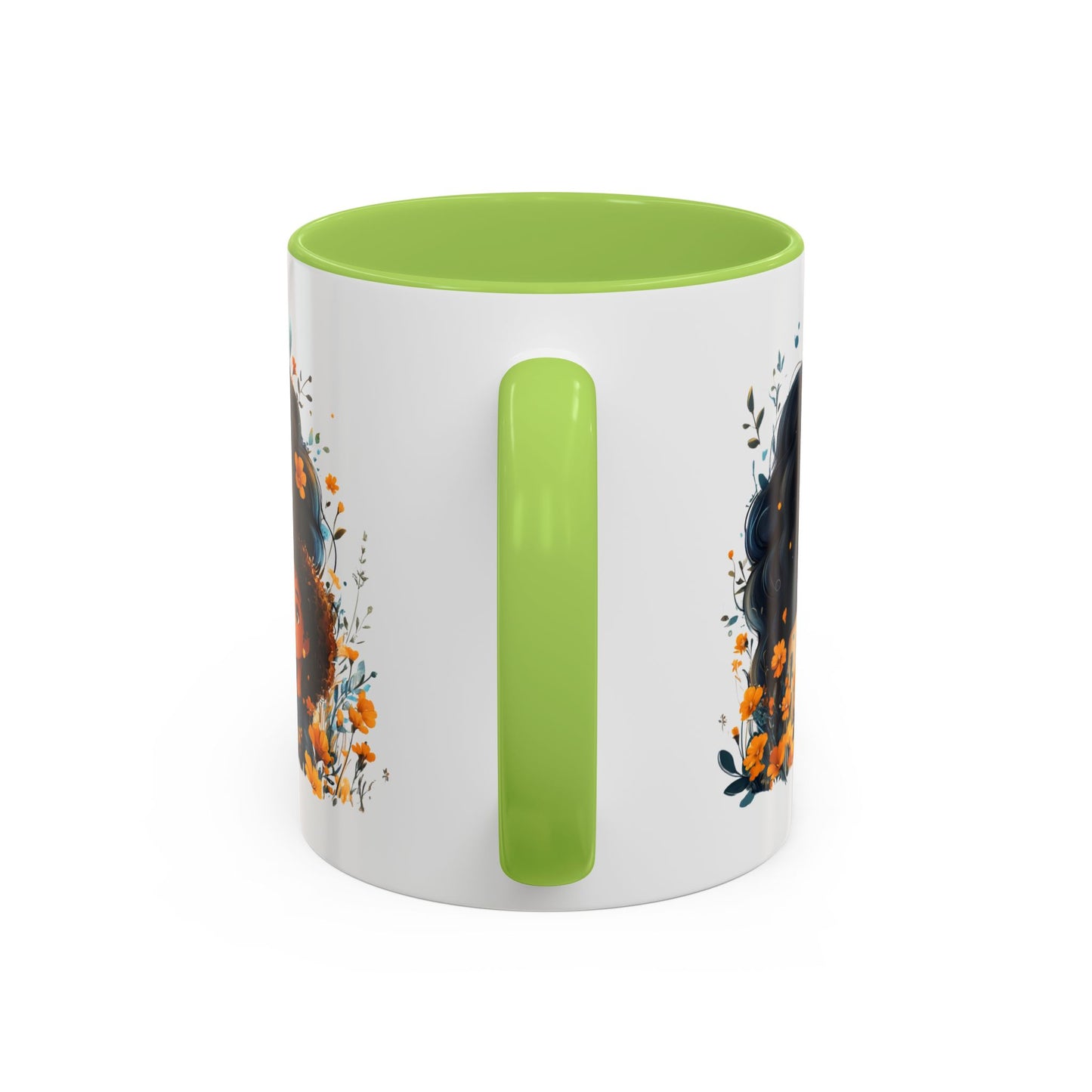 Floral Mom and Daughter Coffee Mug, Mother's Day Gift, Family Bonding, Tea Cup, Inspirational Mug, Cozy Drinkware