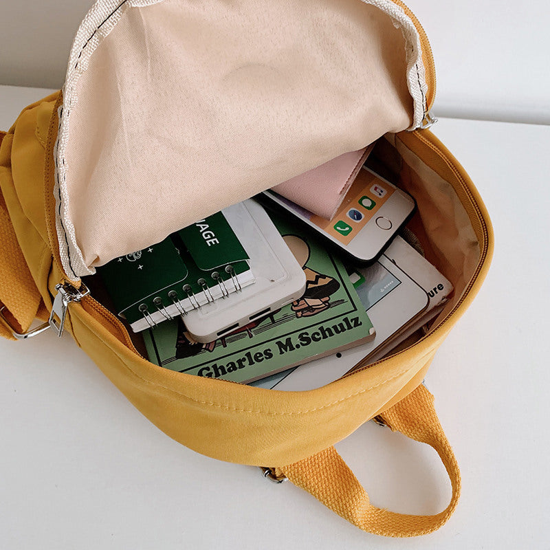 Women Backpack New High Quality Zipper Female Backpacks Small Teenage School Bag Double Belt Mini Shoulder Bags JFA UNIjuntos Entreprise