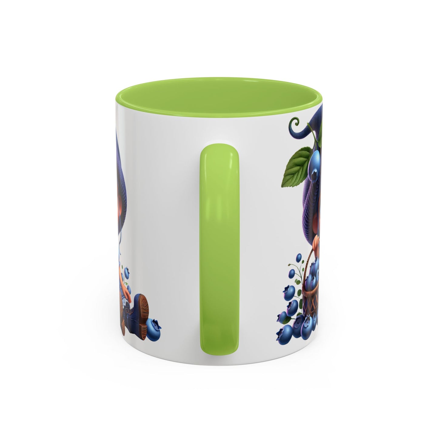 Cute Blueberry Girl Coffee Mug - 11oz & 15oz