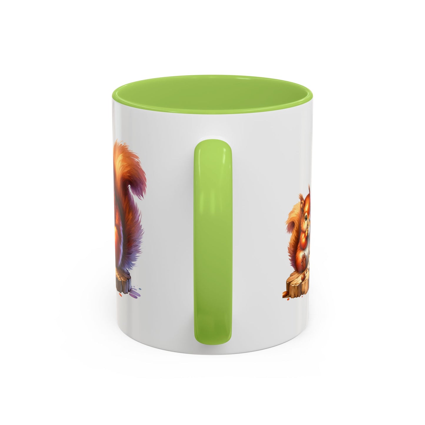 Whimsical Squirrel Coffee Mug - Perfect Gift for Animal Lovers, Cute Kitchen Decor, Hot Beverage Lover's Cup, Cozy Vibe Mugs