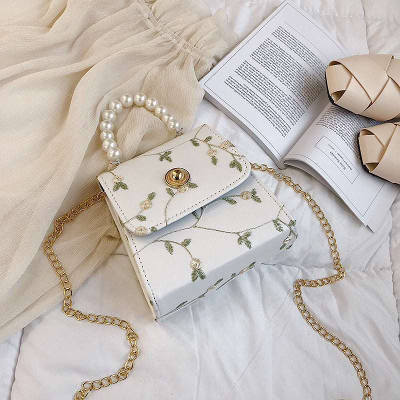 Small square bag fashion rhombus chain shoulder bag