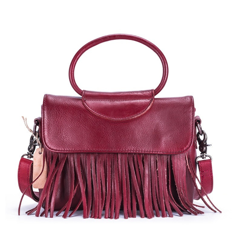 New vegetable tanned leather handbags