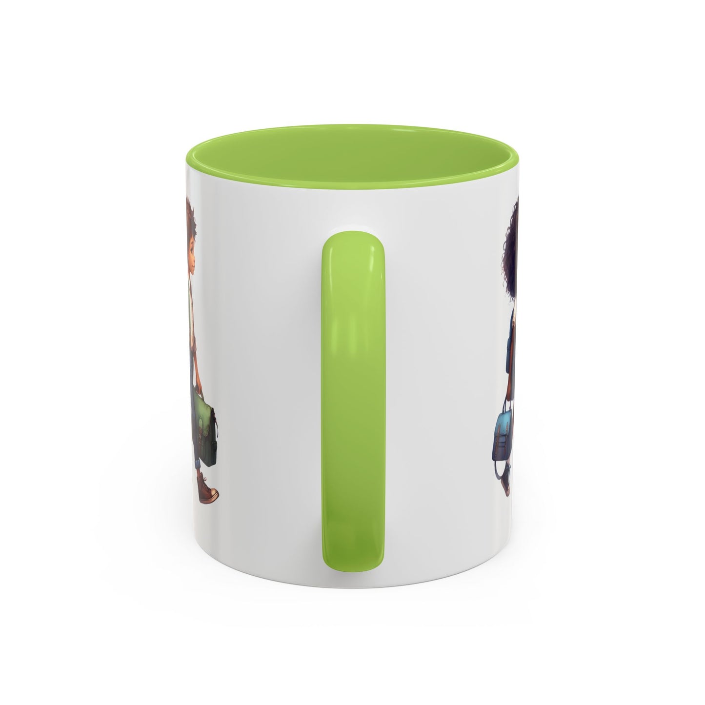 Kids' Adventure Coffee Mug - Perfect for Back to School, Cute Illustrations, Gift for Teachers, Children, and Artwork Lovers