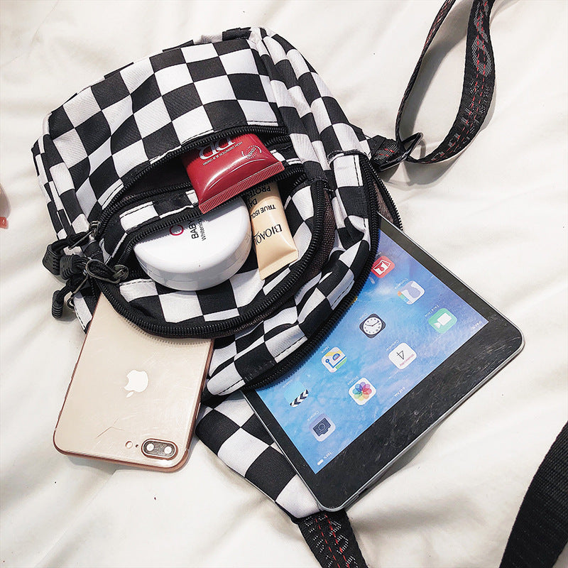 Checkered Sling Bag