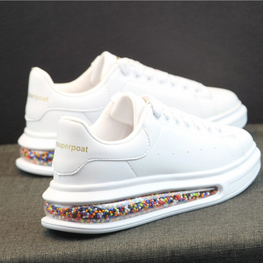 Air Cushion White Shoes Autumn Couple Casual Sports Shoes Store Hive UNIjuntos