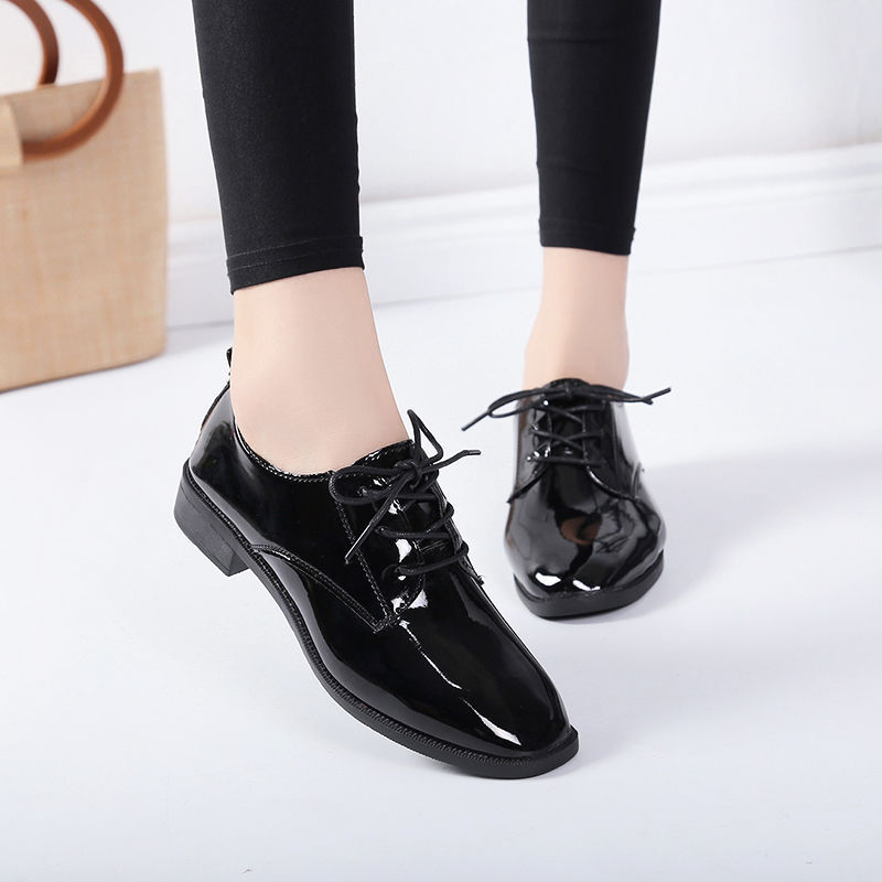 Women's All-match Flat Low Heel Vintage Leather Shoes Store Hive UNIjuntos