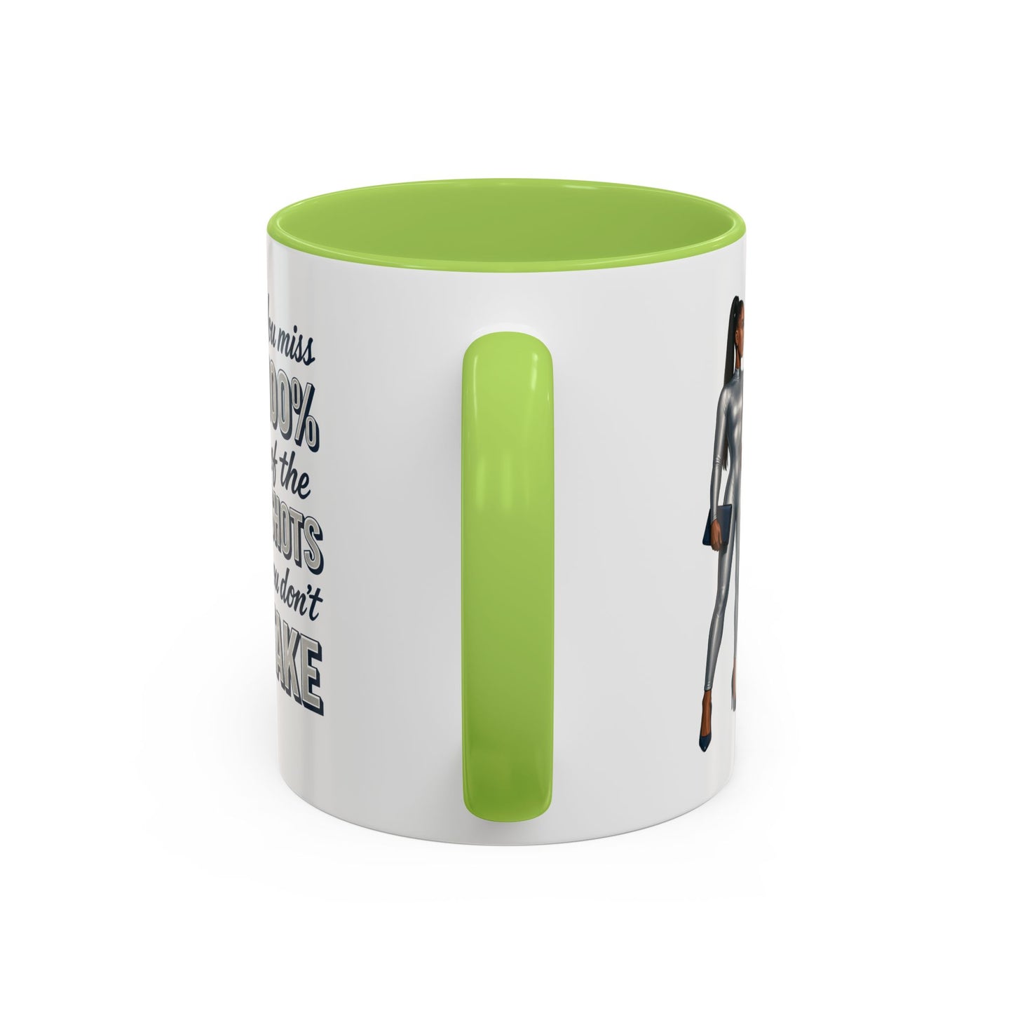 Motivational Accent Coffee Mug - Inspirational Gift for Goal-Diggers, Perfect for Home Office, Birthdays, Graduation, Motivation