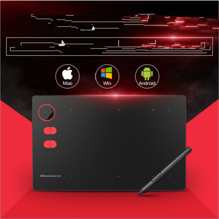 Connected To Mobile Phone Hand-painted Computer Drawing Board Net Lesson Writing Board