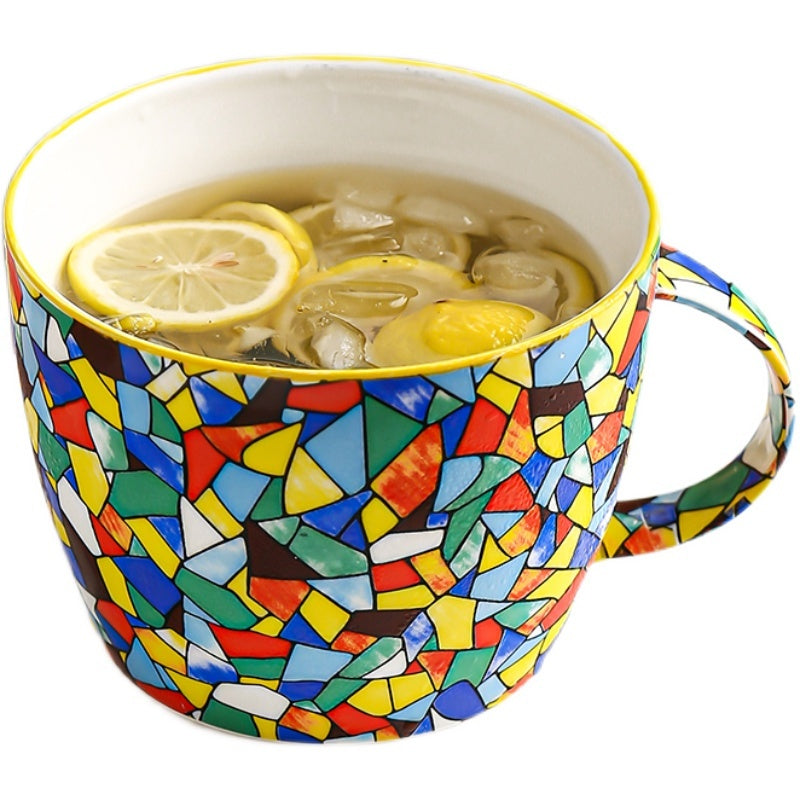 Extra Large Ceramic Mug With Large Capacity And Wide Mouth