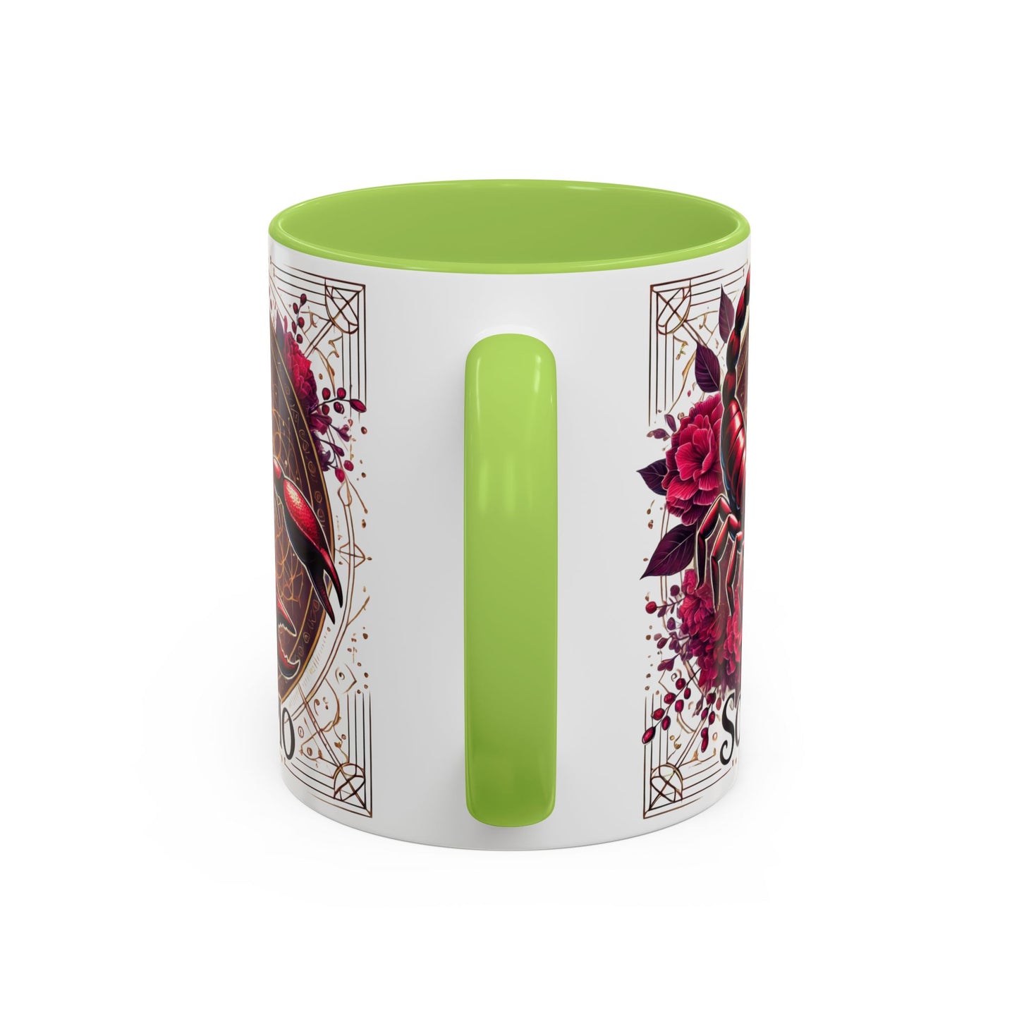 Scorpio Zodiac Accent Coffee Mug - Astrology Gift for Scorpios