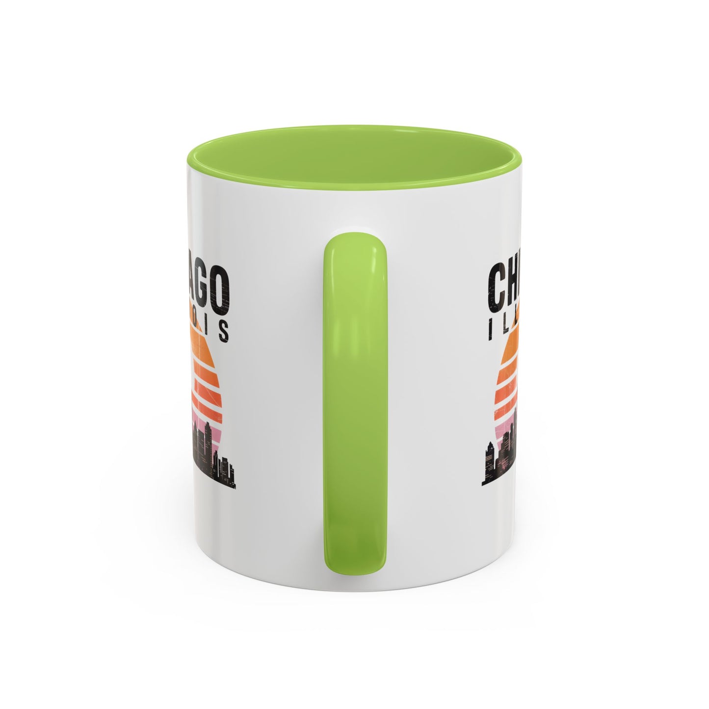 Chicago Skyline Accent Coffee Mug | Perfect Gift for Coffee Lovers, City Souvenir, Home Décor, Travel Memento, Chicago Enthusiasts