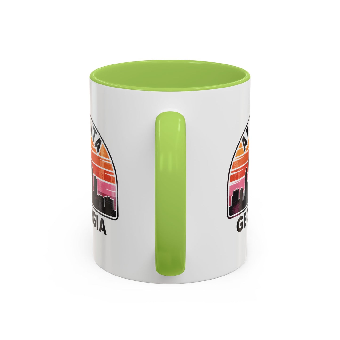 Vibrant Atlanta Coffee Mug - Perfect for Home or Office, Gift for Coffee Lovers, Souvenir for Travelers, Georgia Pride