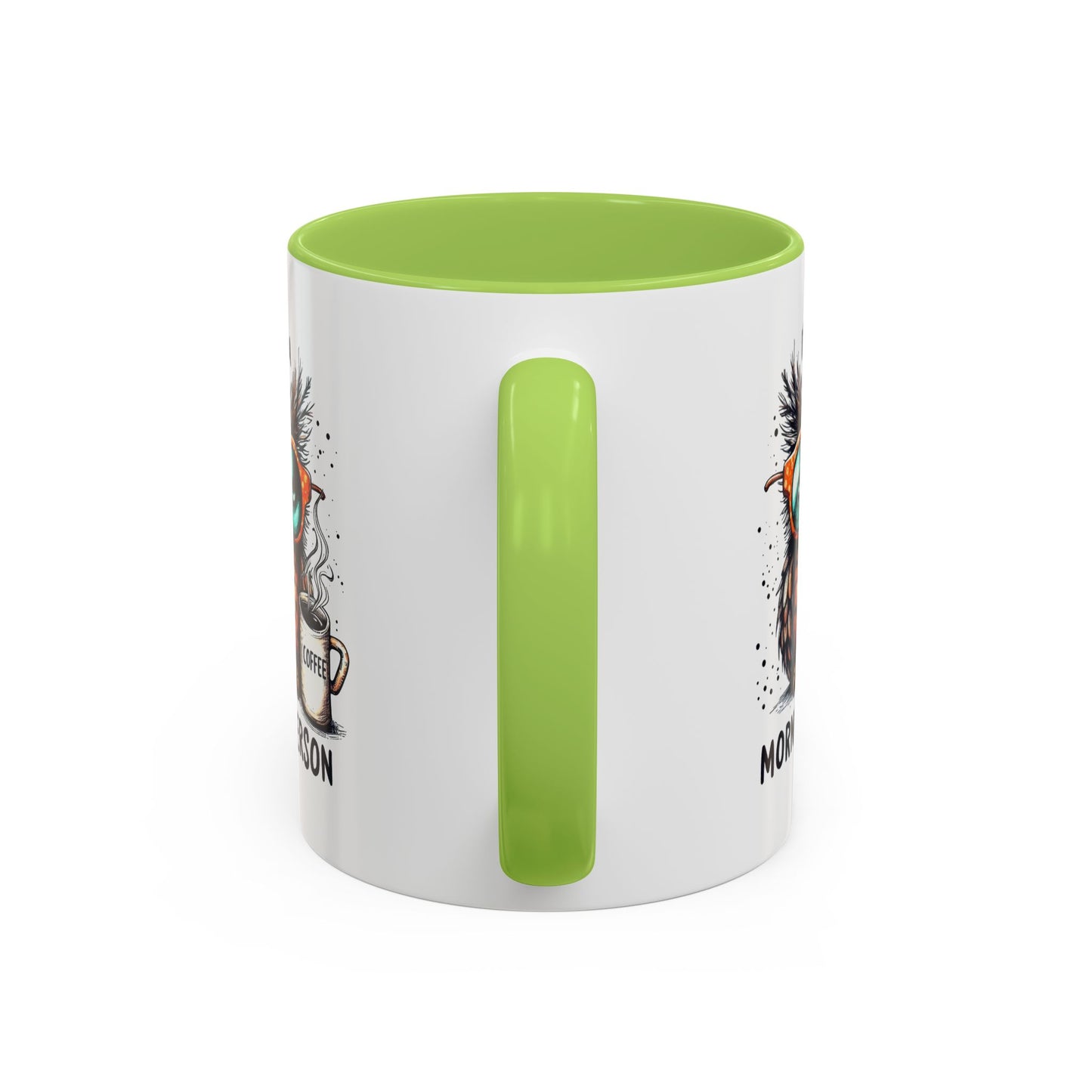 Funny Owl Coffee Mug, I'm Not a Morning Person Cup, Gift for Coffee Lovers, Cute Owl Mug, Quirky Ceramic Mug