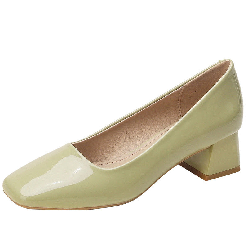 Lady Chunky Talons hauts Orteil Carré Doux Mary Jane Talons Hauts Store Hive UNIjuntos