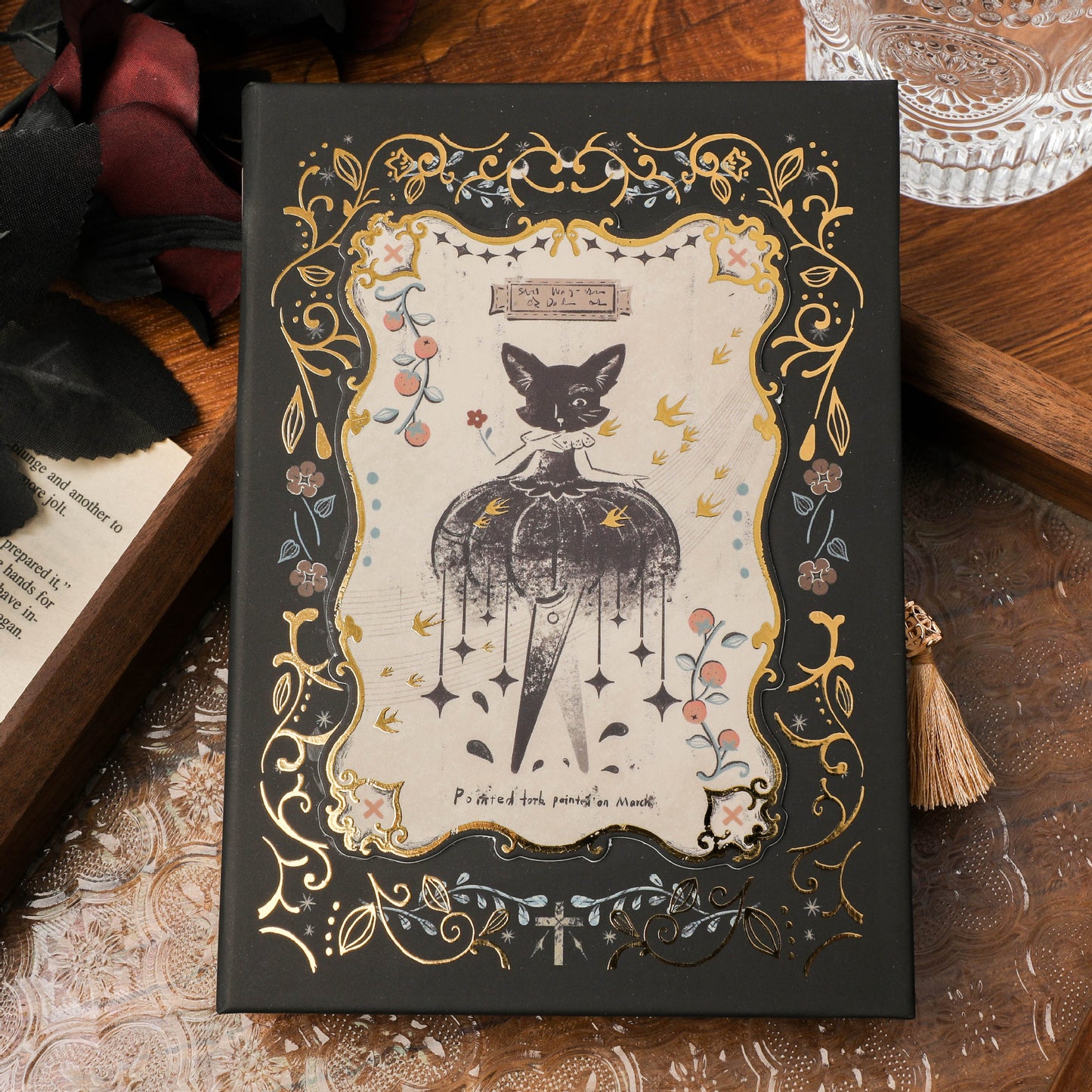 Retro Art THALO Gothic Style Notebook