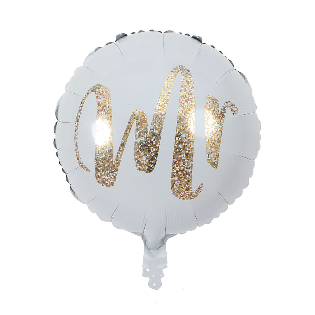 Hot Sale 9 PCs 18 Inch Gold Sequins Mr & Mrs Valentine's Day Aluminum Film Balloon Wedding Valentine's Day Decoration