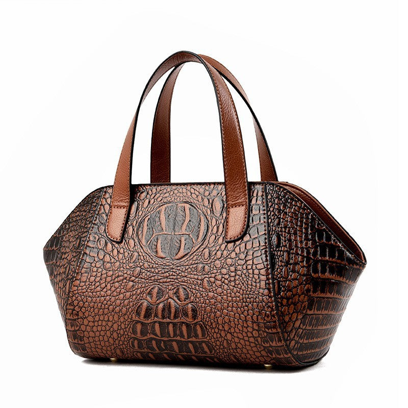 Retro Middle-aged Handbag Diagonal Span Single Room