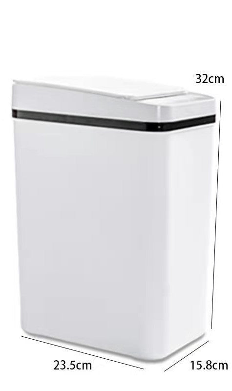 Intelligent Induction Automatic Flip Trash Can For Household Use