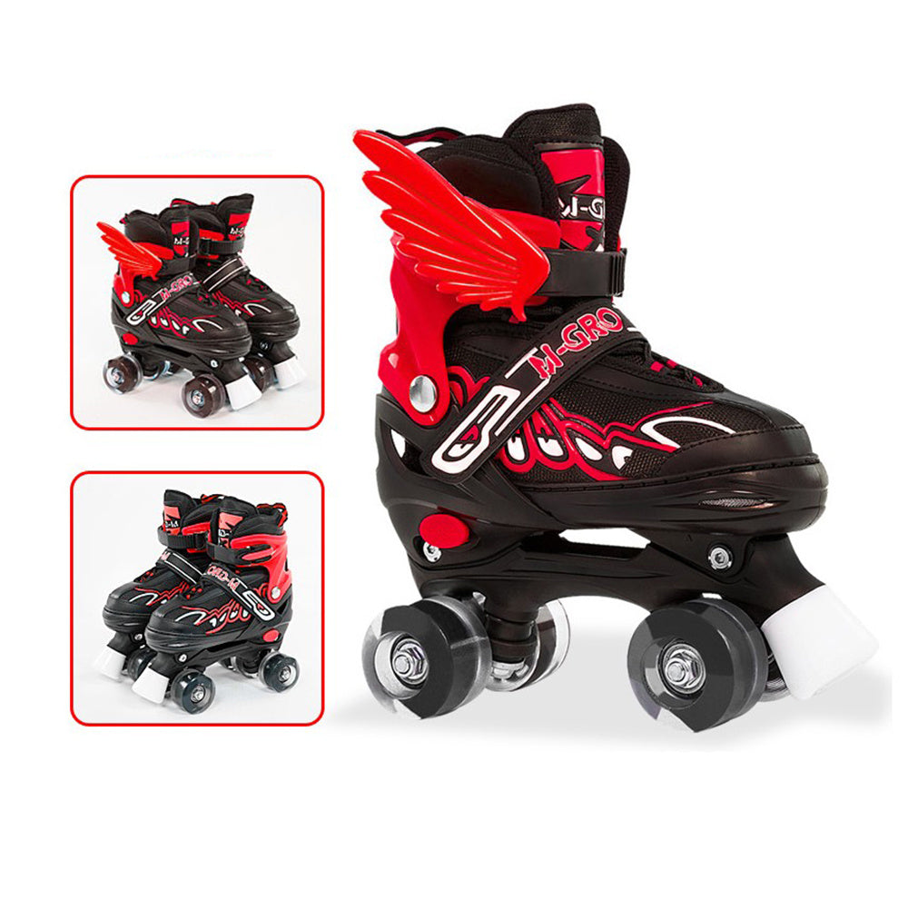 Children Adjustable Skates Roller Skates Boys Girls Kid's Roller 4-Wheels Outdoor Sports Skates