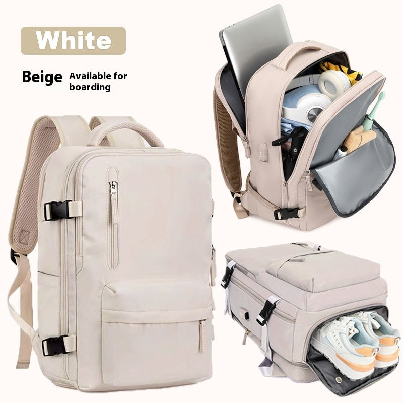 Women's Large Capacity Oversized Lightweight Multifunctional Luggage Backpack