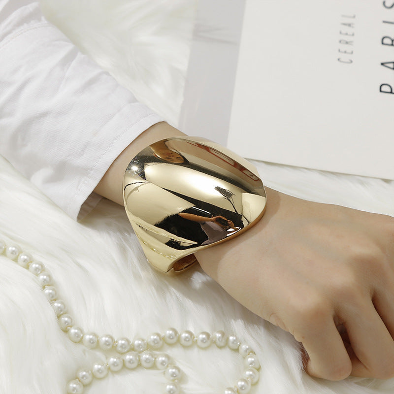 European And American Gold Bracelet Exaggerated Non-fading Ladies European And American