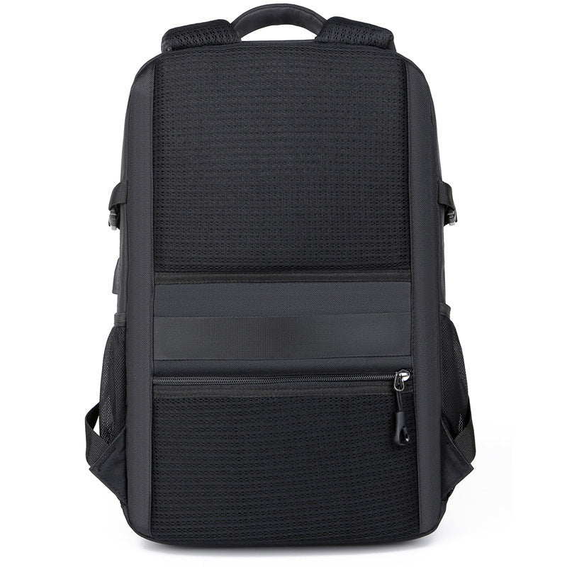 Fashion Men's Black Double-shoulder Backpack JFA UNIjuntos Entreprise