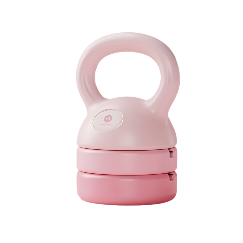 Adjustable Weight Kettlebell - 12lb Versatile Fitness Essential(Pink)-0