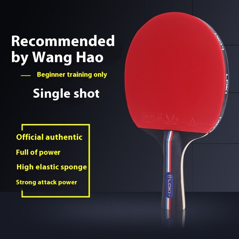 Table Tennis Rackets Single Shot Beginner Primary School Children