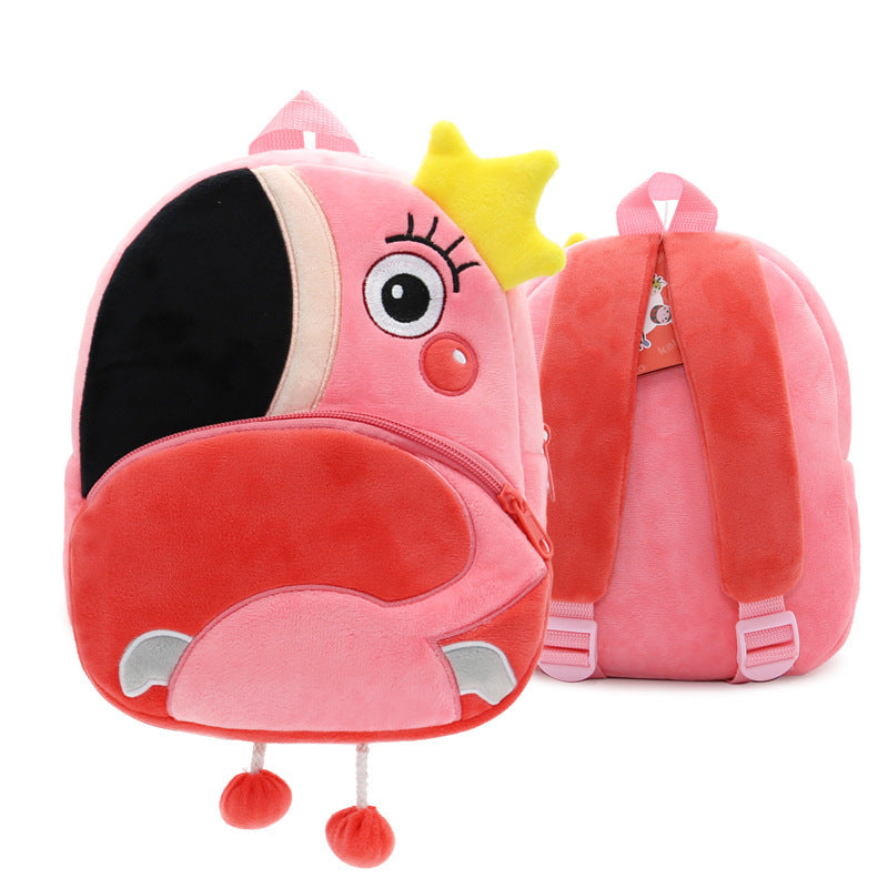Cute Plush Backpacks Kindergarten Cartoon School Bags Children Animal Toys Bag Store Hive UNIjuntos