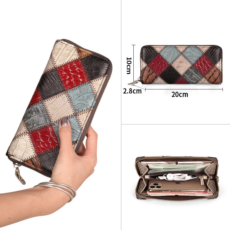 Women's High-end High-capacity Real Leather Bag