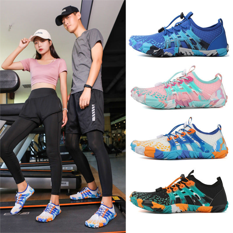 Men's Off-road Running Shoes, Lightweight Exercise Scattered Barefoot Shoes Non-slip Outdoor Walking Pumps Store Hive UNIjuntos