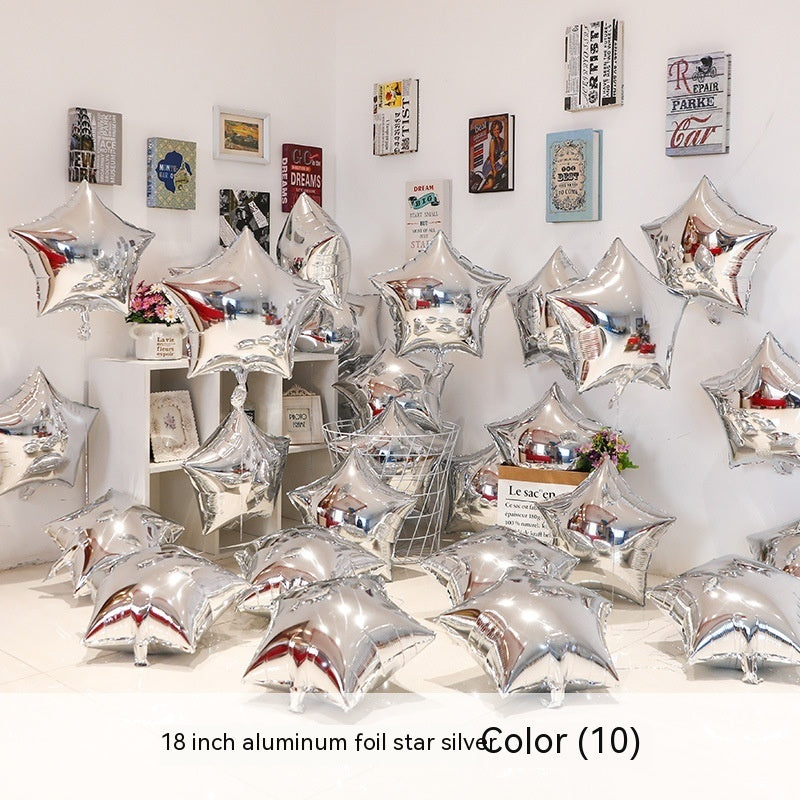 Heart-shaped Aluminum Balloon 520 Wedding Room Decoration Birthday Party