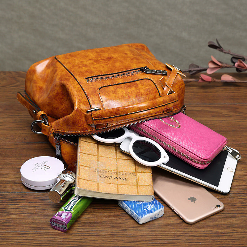 Retro Style Women's Bag Women Hand-carrying Crossbody Bag