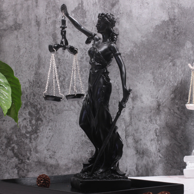 Greek Goddess Of Justice And Fairness Retro Home Decoration