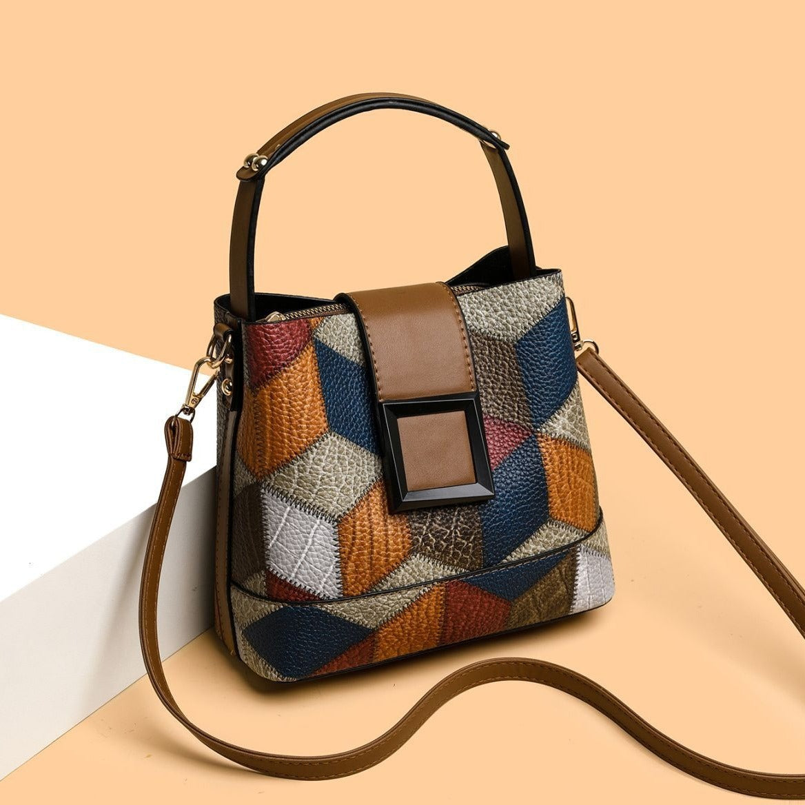 Sac à main de grande capacité à la mode, seau tout-assorti pour femmes Store Hive UNIjuntos