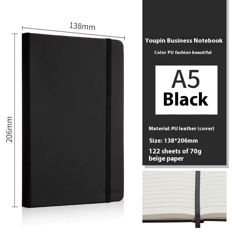 Thickened A5 Notebook Student Leather Notepad