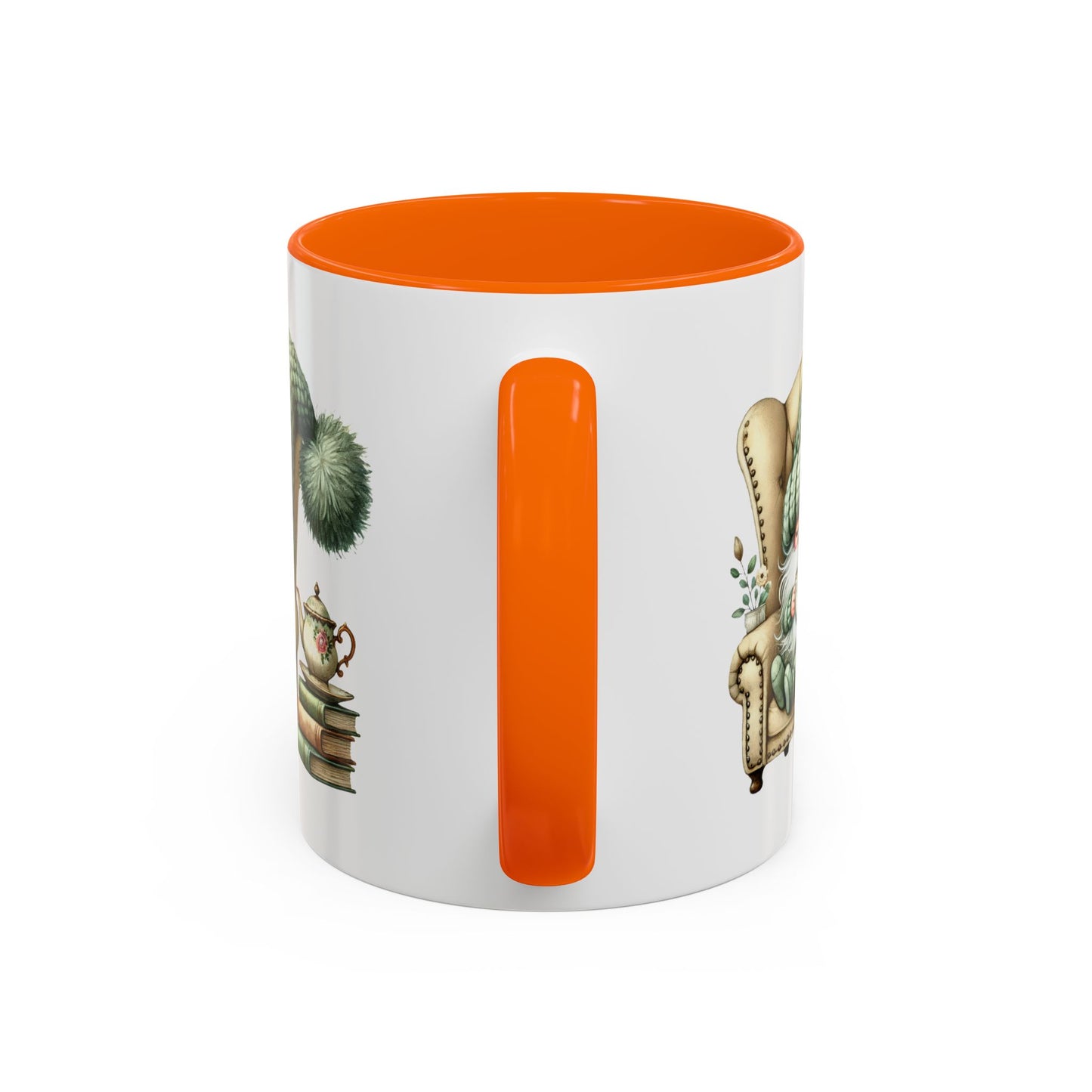 Cozy Gnome Accent Coffee Mug, Cute Gnome Mug, Winter Coffee Cup, Gift for Gnome Lovers, Gnome Decor, Funny Coffee Mug