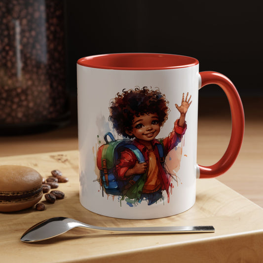 Colorful Kids' Coffee Mug | Artistic Mug for School, Gifts, Celebrations, Home, Office