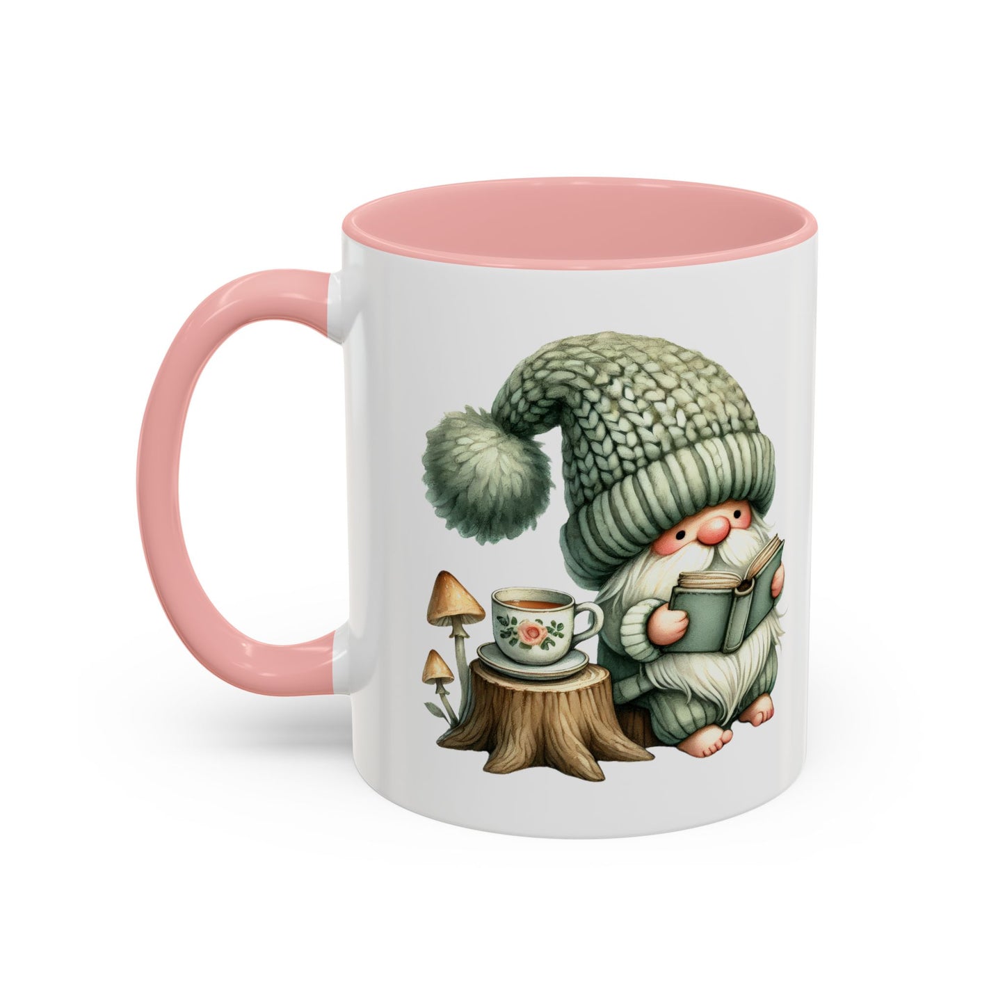 Whimsical Gnome Coffee Mug - Cute Home Decor, Unique Gift for Coffee Lovers, Cozy Vibes, Seasonal Celebrations, Fun Tableware