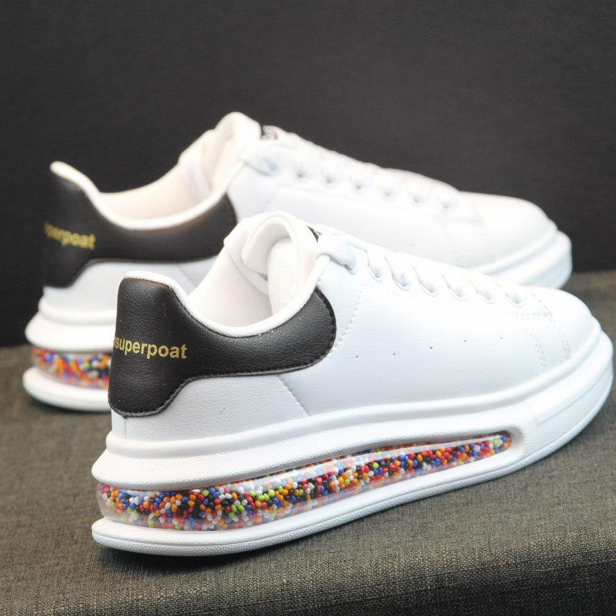 Air Cushion White Shoes Autumn Couple Casual Sports Shoes Store Hive UNIjuntos