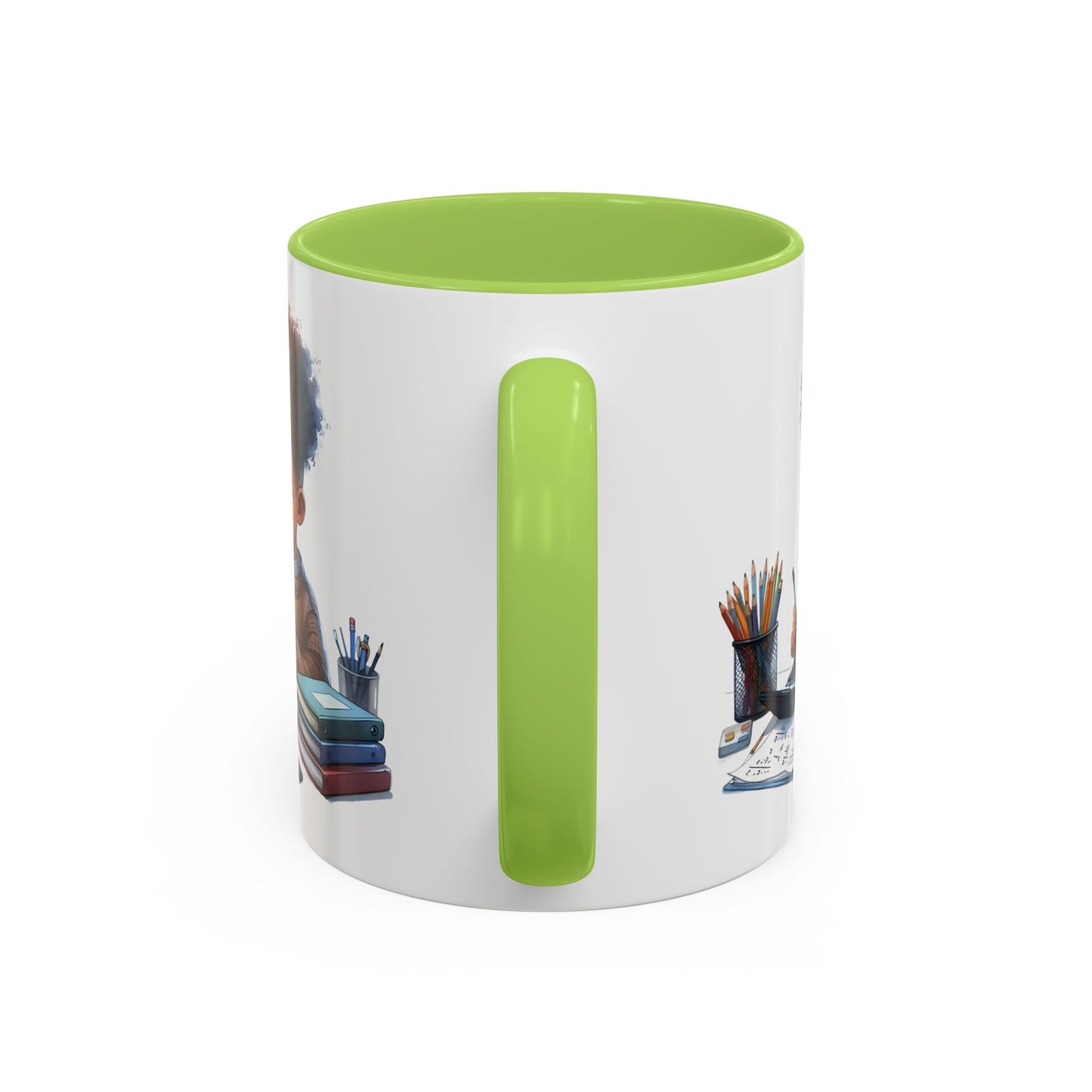 Charming Study Buddy Coffee Mug, Cute Gift for Students, Writers, Back to School, Personalized Teacher Gift, Unique Desk Decor