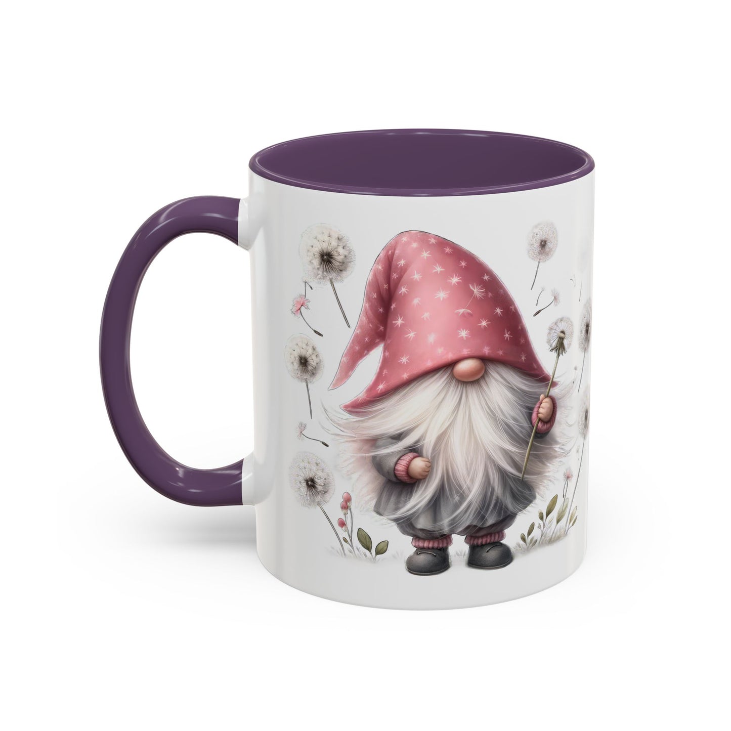 Whimsical Gnome Coffee Mug, Cute Coffee Cup, Garden Home Decor, Perfect Gift for Plant Lovers, Seasonal Celebration Drinkware