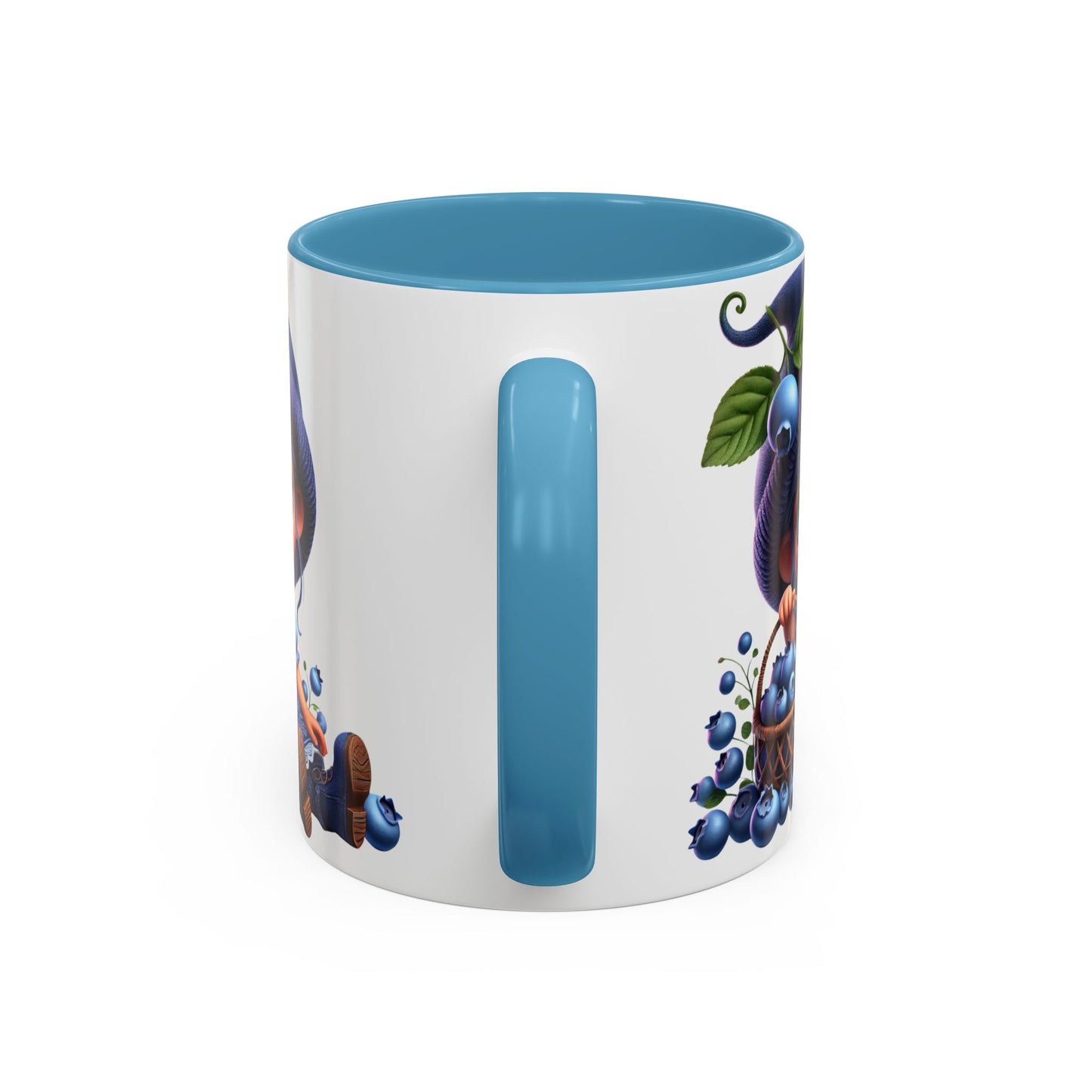 Cute Blueberry Girl Coffee Mug - 11oz & 15oz